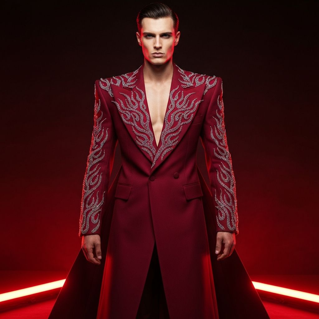 Met Gala "Eternal Flame" Blazer