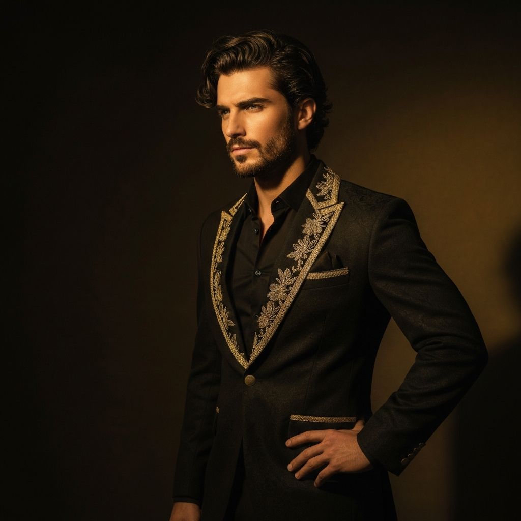 The Gilded Evening Blazer